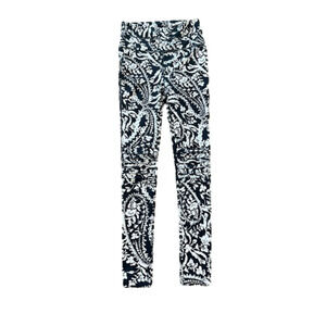 INTIMATELY FREE PEOPLE ~ Paisley black and pink athletic pants